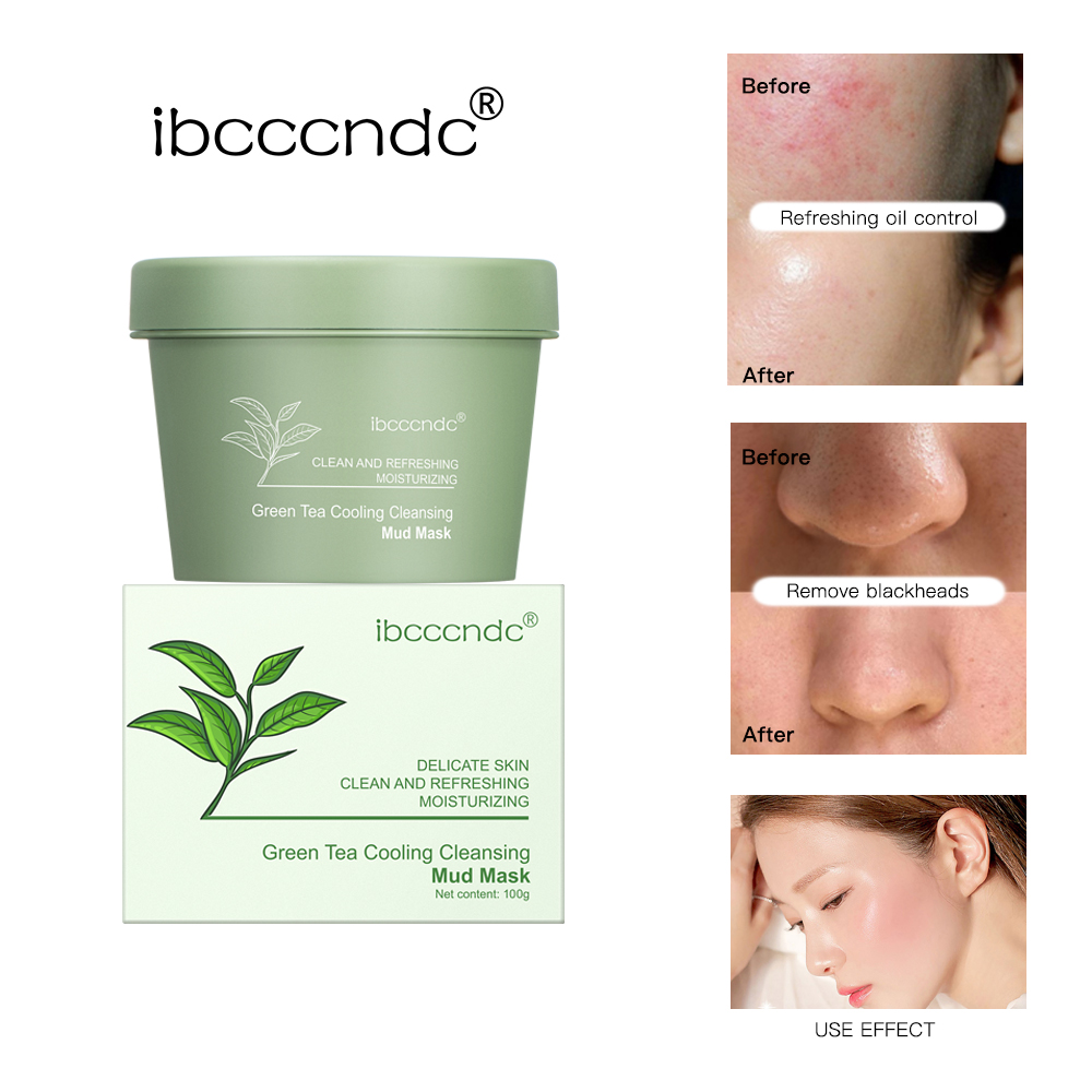 Green Tea Cleansing Clay Mask - Masker lumpur teh hijau perawatan kulit
