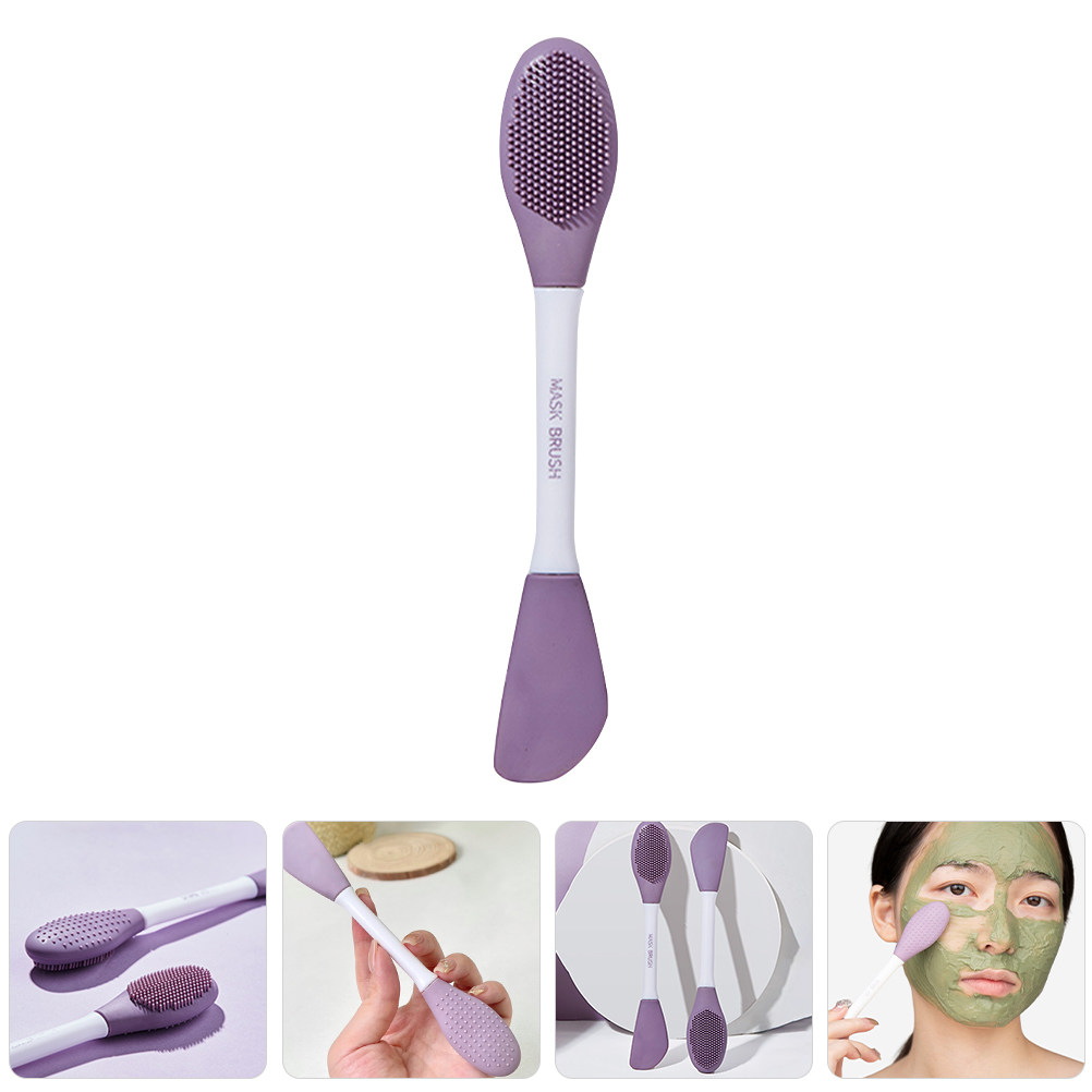 Silicone Face Scrubber Electric - Kuas Masker Silikon, Alat Pembersih Wajah