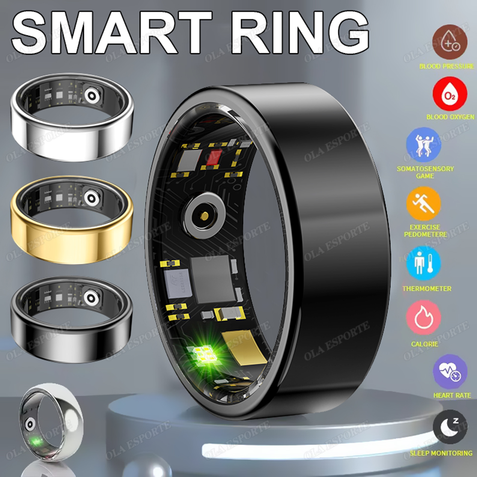 Health Monitors - 2027 Cincin Pintar Wanita Terbaru, Pemantau