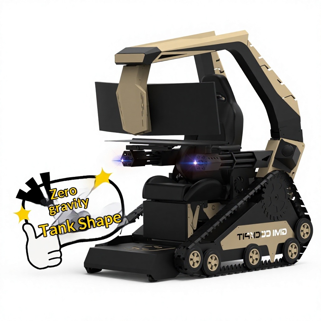 Massage - Kursi Gaming Ergonomis Tanpa Gravitasi All-in-one