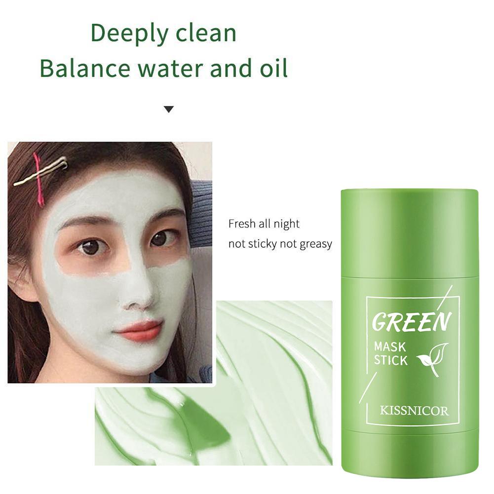 Masker Pembersih Wajah Stick C - Green Tea Cleansing Clay Mask ulasan dan harga