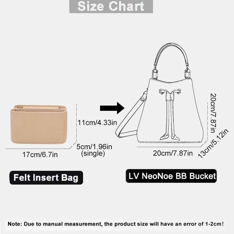 Untuk Tas LV Neonoe BB Bucket  - Makeup ulasan dan harga