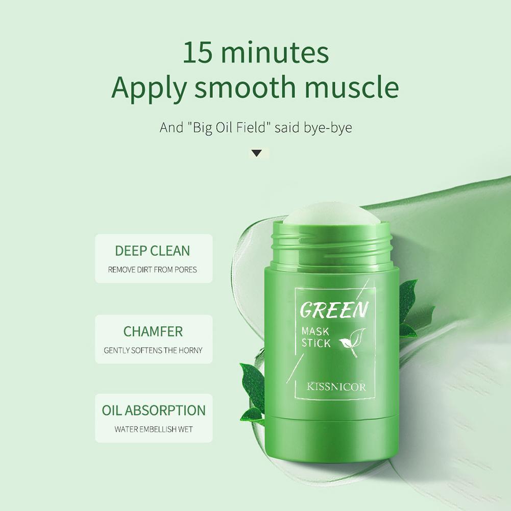 1/5 Buah Stik Masker Pembersih - Green Tea Cleansing Clay Mask ulasan dan harga