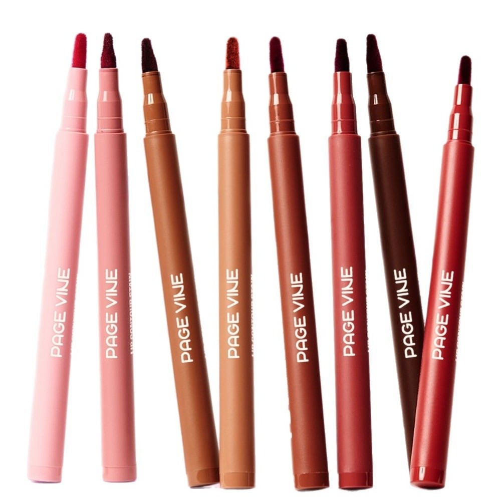 Pensil Lip Liner Cokelat Velve - Matte Velvet Lip Tint Long Lasting ulasan dan harga