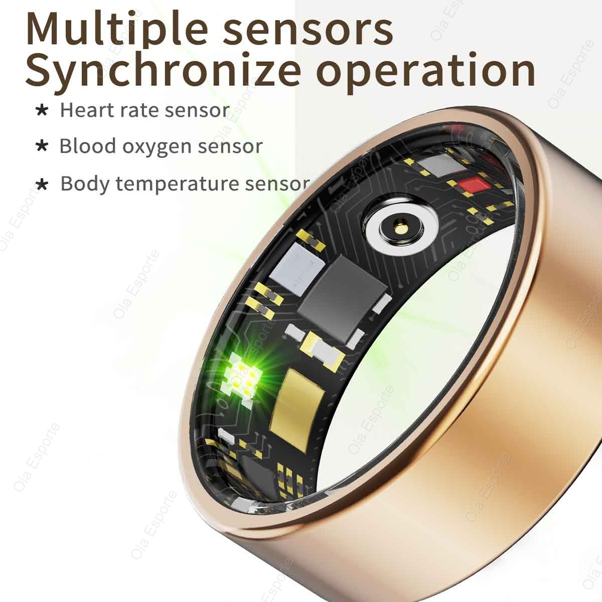 Cincin Pintar Paduan Titanium, - Health Monitors ulasan dan harga